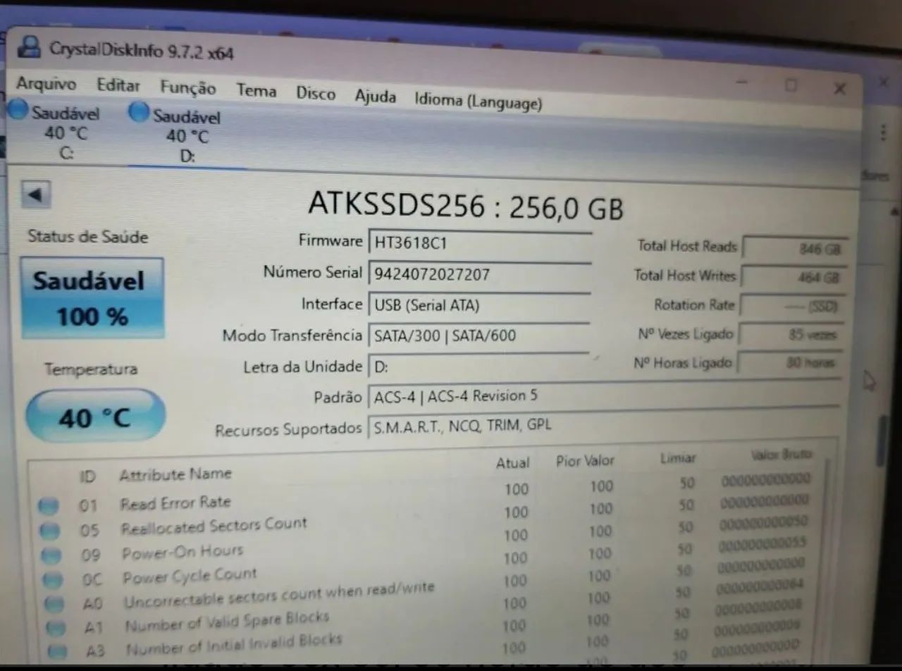 SSD Alltek 256gb 454806897752156162
