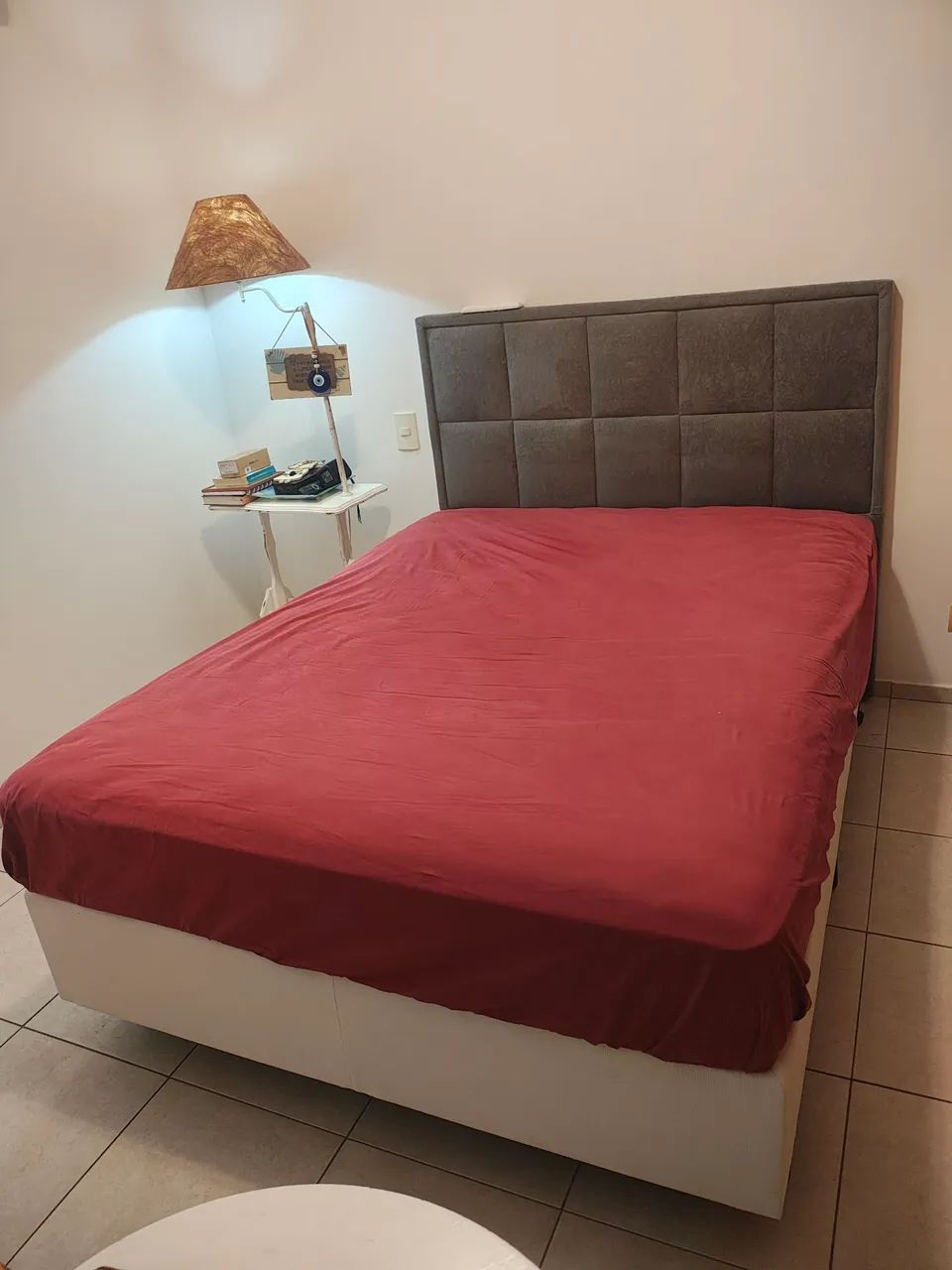 Cama casal, com cabeçeira e colchão  - Foto 2
