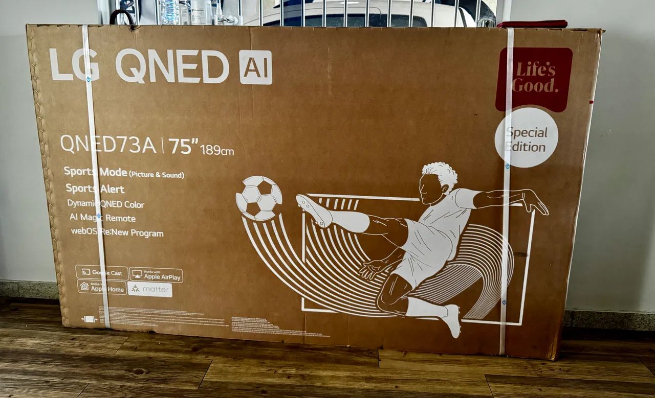 Smart TV 4K 75" LG QNED73 Nova Na Caixa Lacrada - Foto 3