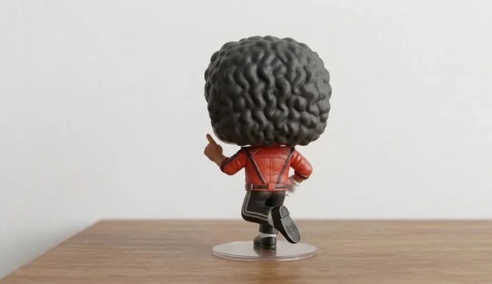 Boneco colecionável Michael Jackson  - Foto 2