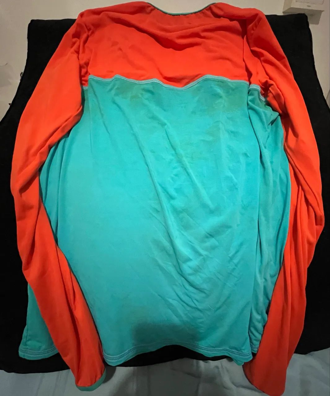 blusa de surf praia UVA UVB manga comprida 