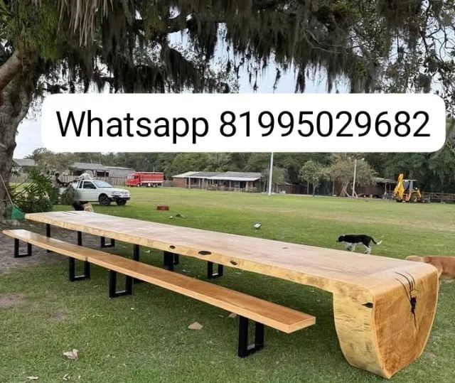 Mesa cascata 7m jatobá 