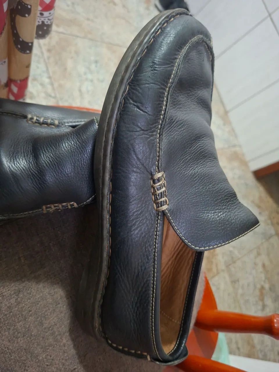 Sapato de couro 44 Datelli - Foto 3