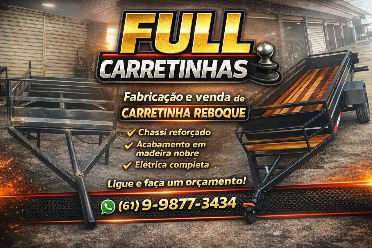 Carretinha reboque 