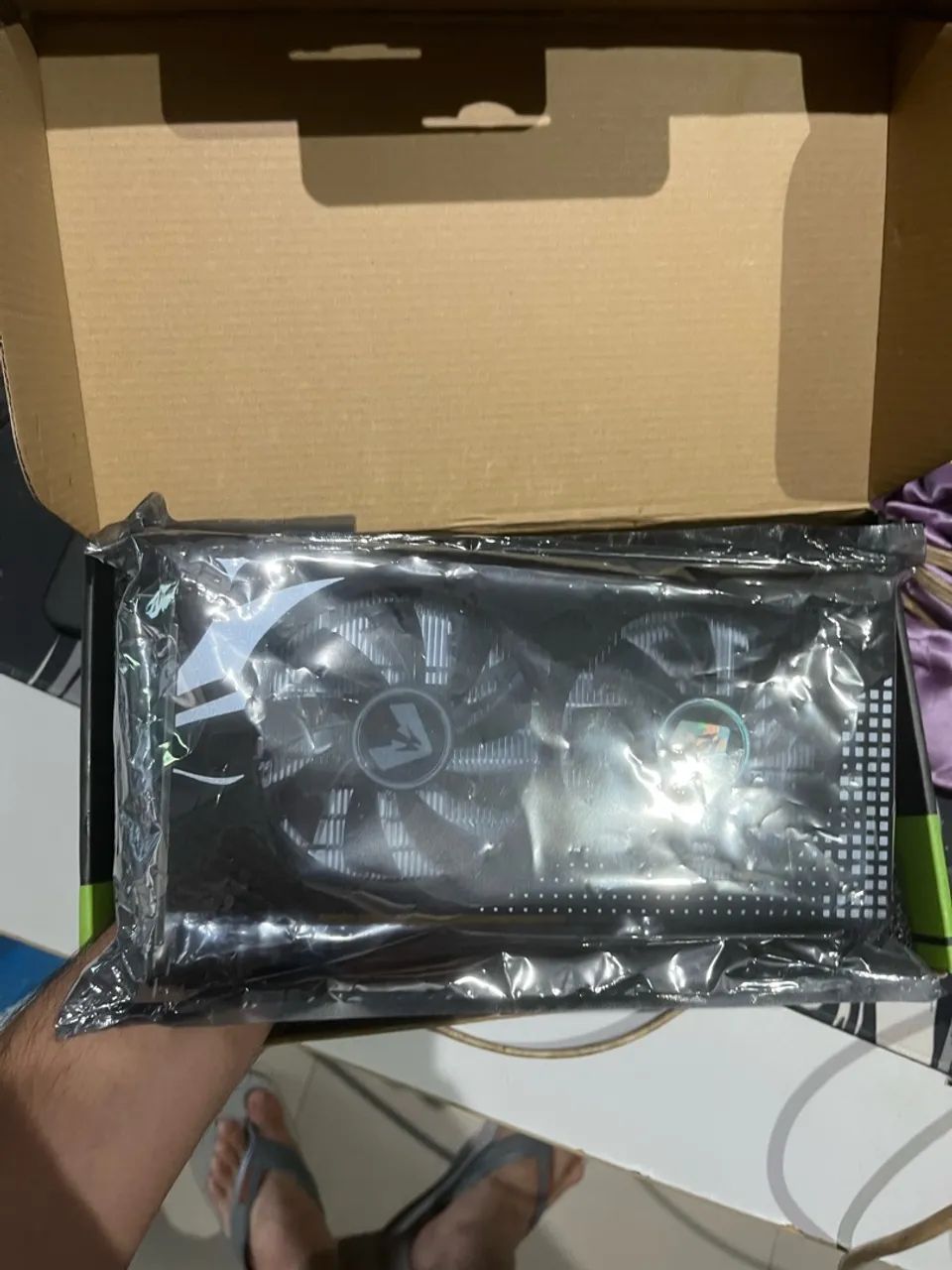 Placa de Vídeo RX580 8gb 2048sp - Foto 2