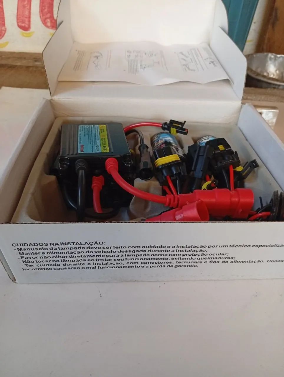 Kit Xenon h1 6000k - Foto 4