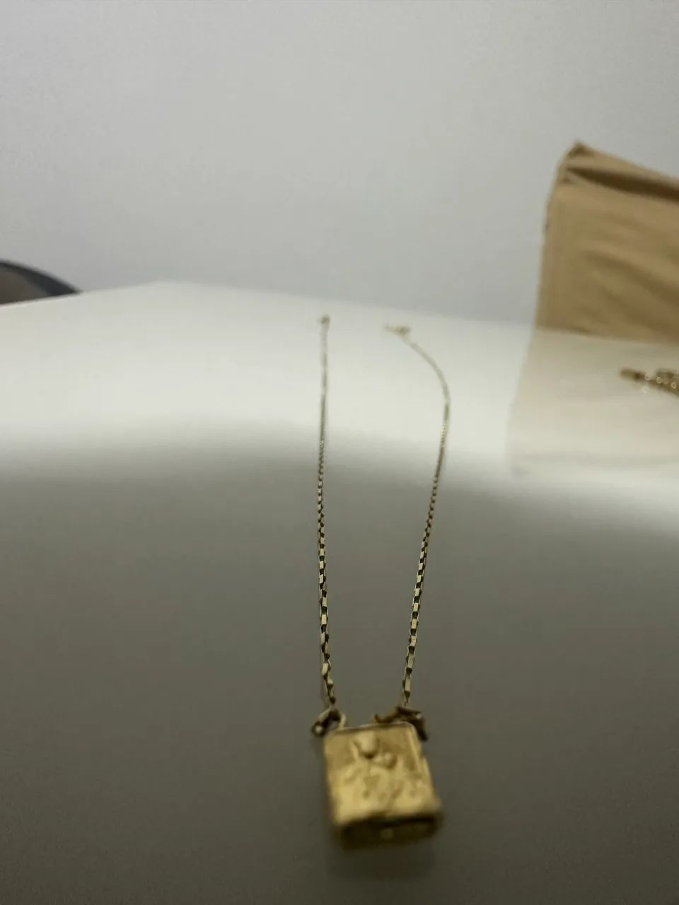 Corrente (escapulário de ouro) 3g - Foto 5