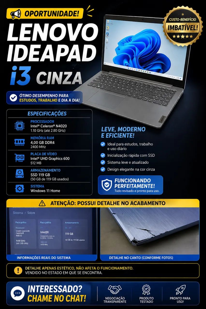 Lenovo IdeaPad 3i 