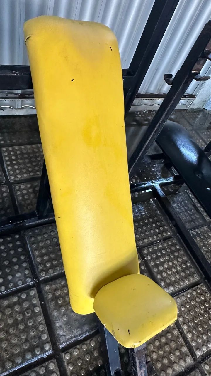 Banco de supino inclinado e reto  - Foto 4