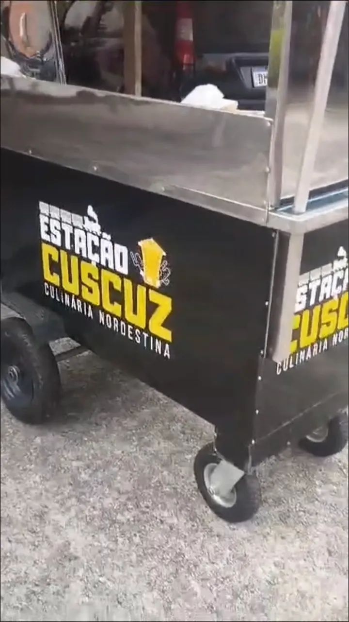 Vendo carrinho de cuscuz, porém dá pra vender outras coisas  - Foto 3