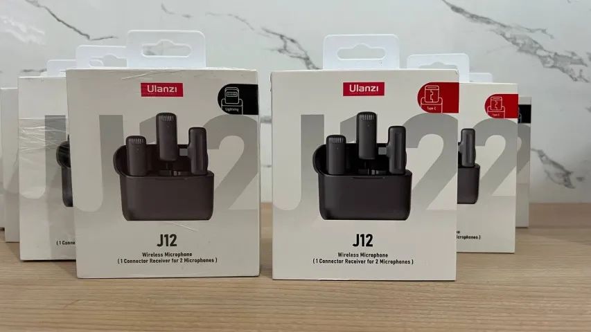 Microfone de lapela Ulanzi J12 duplo - Foto 4