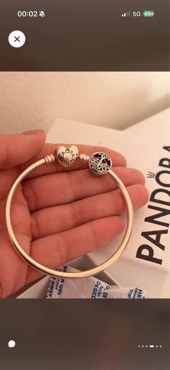 PULSEIRA PANDORA COM BERLOQUE - Foto 2