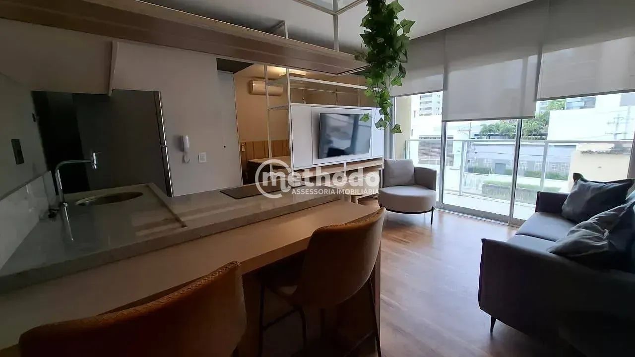 Apartamento com 1 suíte para venda e locação, Cambuí, Campinas, SP - Foto 2