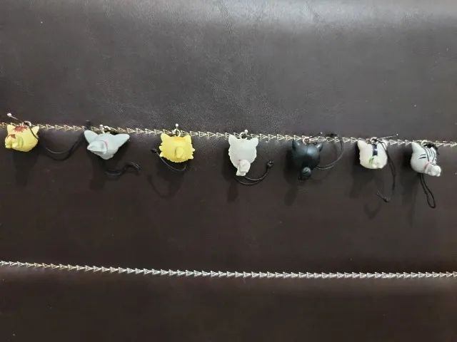Pingentes de celular the cat Elma chips - Foto 2