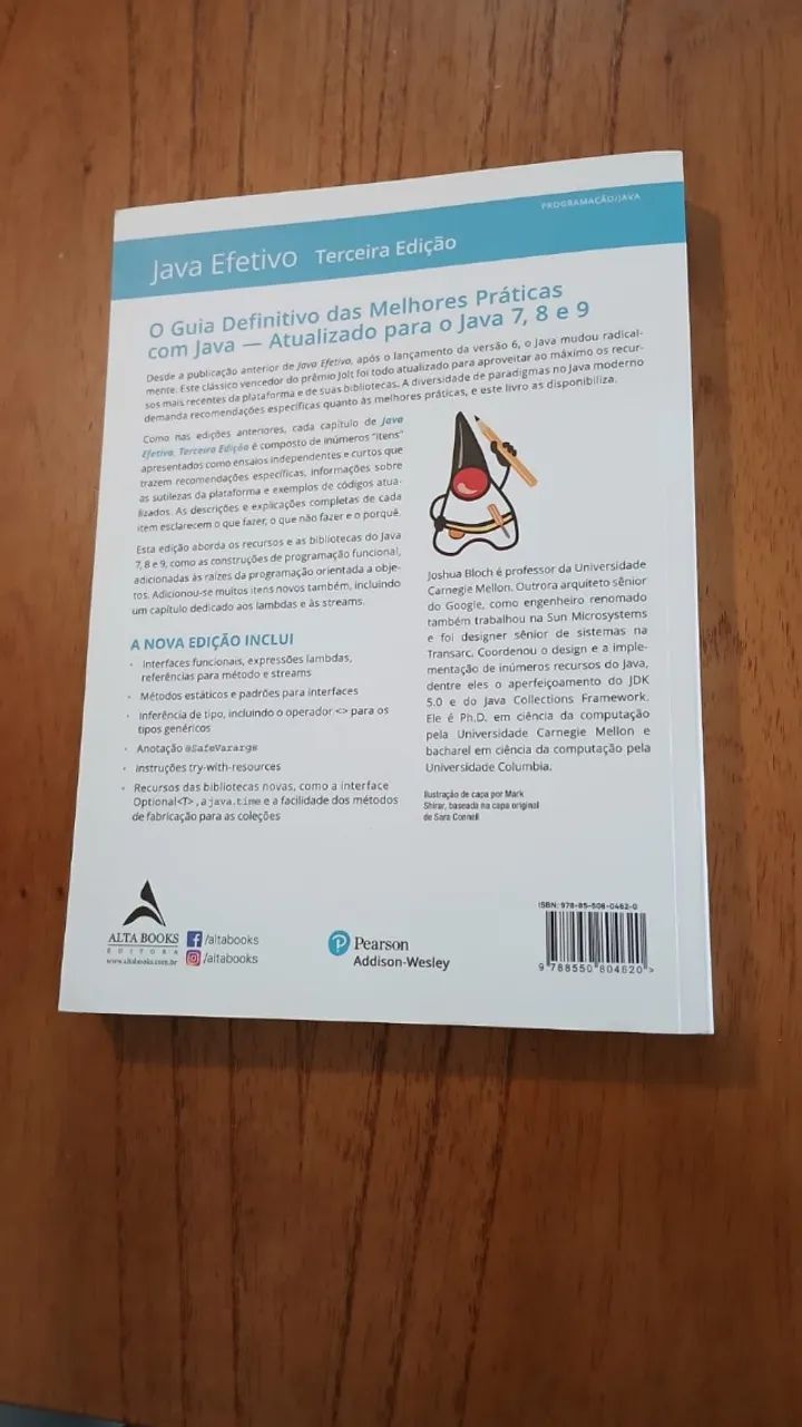 Livro de Linguagem de Programação Java Efetivo - Foto 3