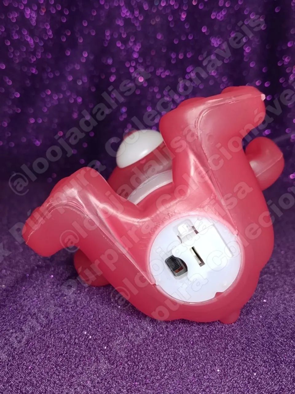 Luminária Ursinhos Carinhosos Giraffas Rosa Escuro Amorosa Lua Original Lacrado - Foto 6