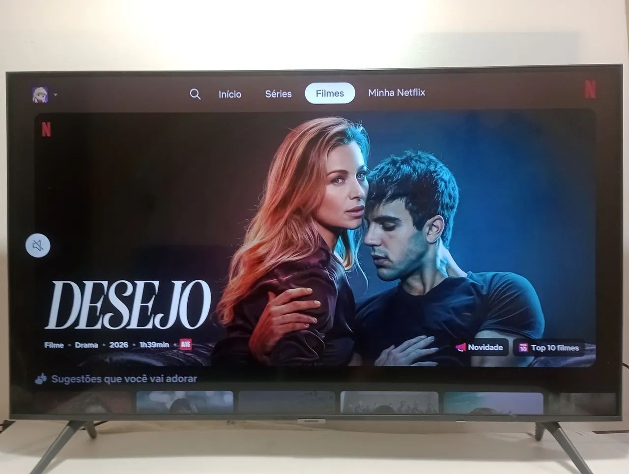 Smartv Samsung 43 Crystal UHD 4k  - Foto 2