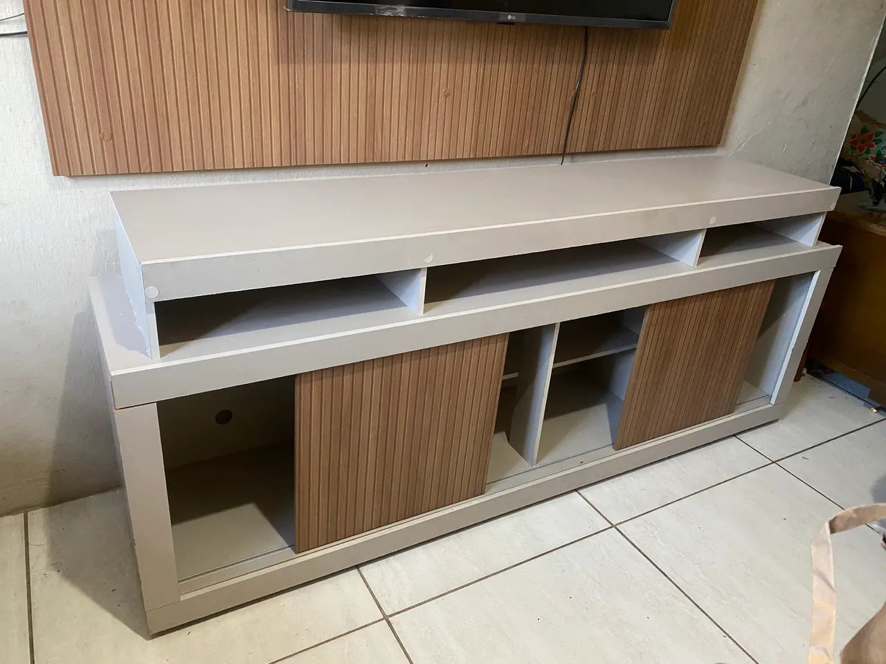 Rack com Painel para TV até 65 Polegadas - Foto 3