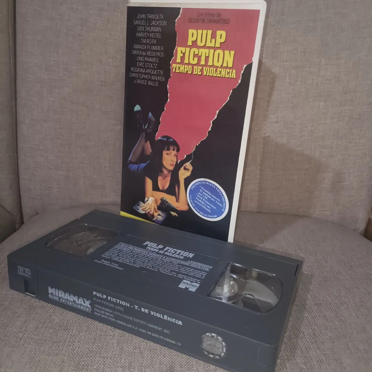 Fita VHS original Pulp Fiction - Foto 2
