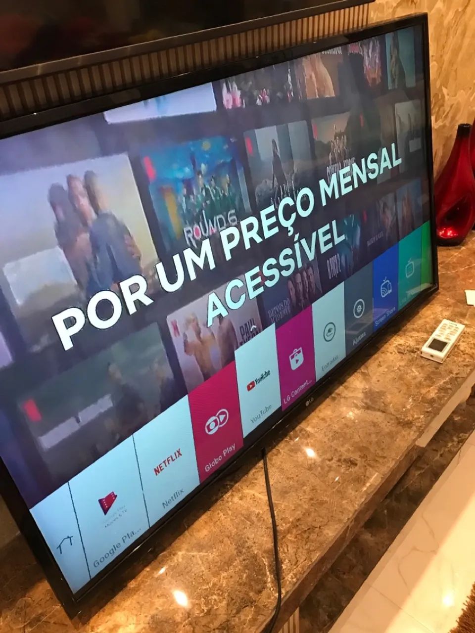 Tc LG smart 43 polegadas 