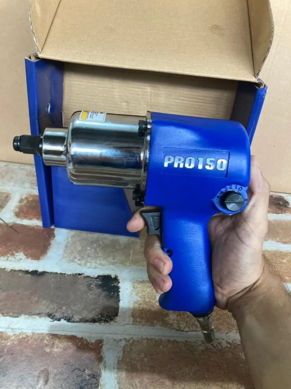 Pneumatica Chave de impacto - 90psi 8.000 rpm PRO-150 1/4 pdr - Foto 4