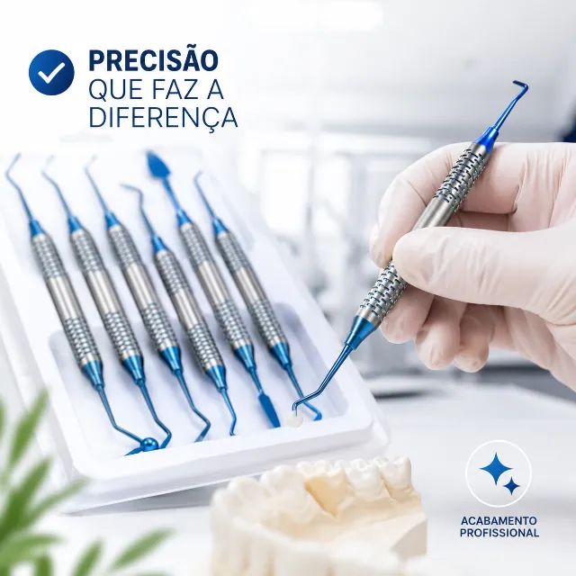 Kit 6 Espátulas Para Resina - Foto 3