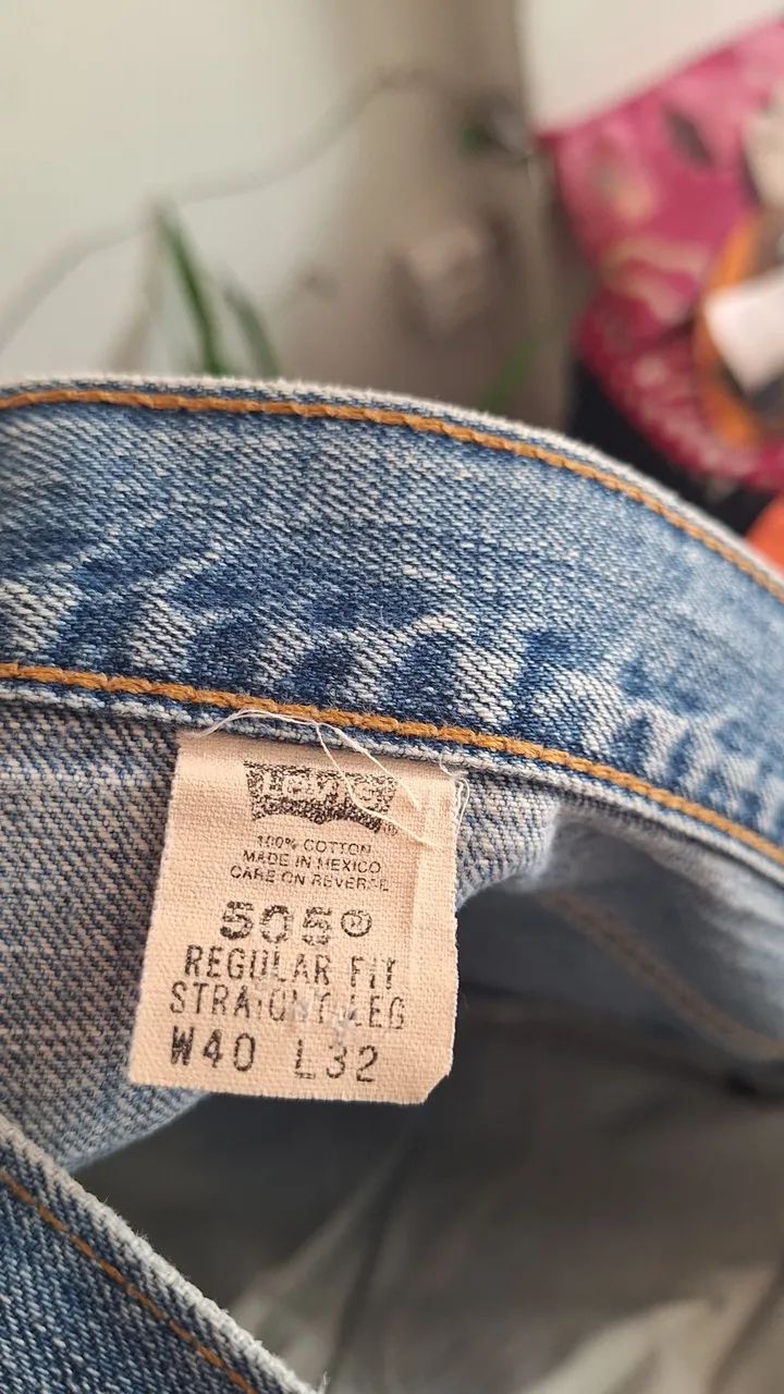 Calça Jeans original tam 50/52 - Foto 4