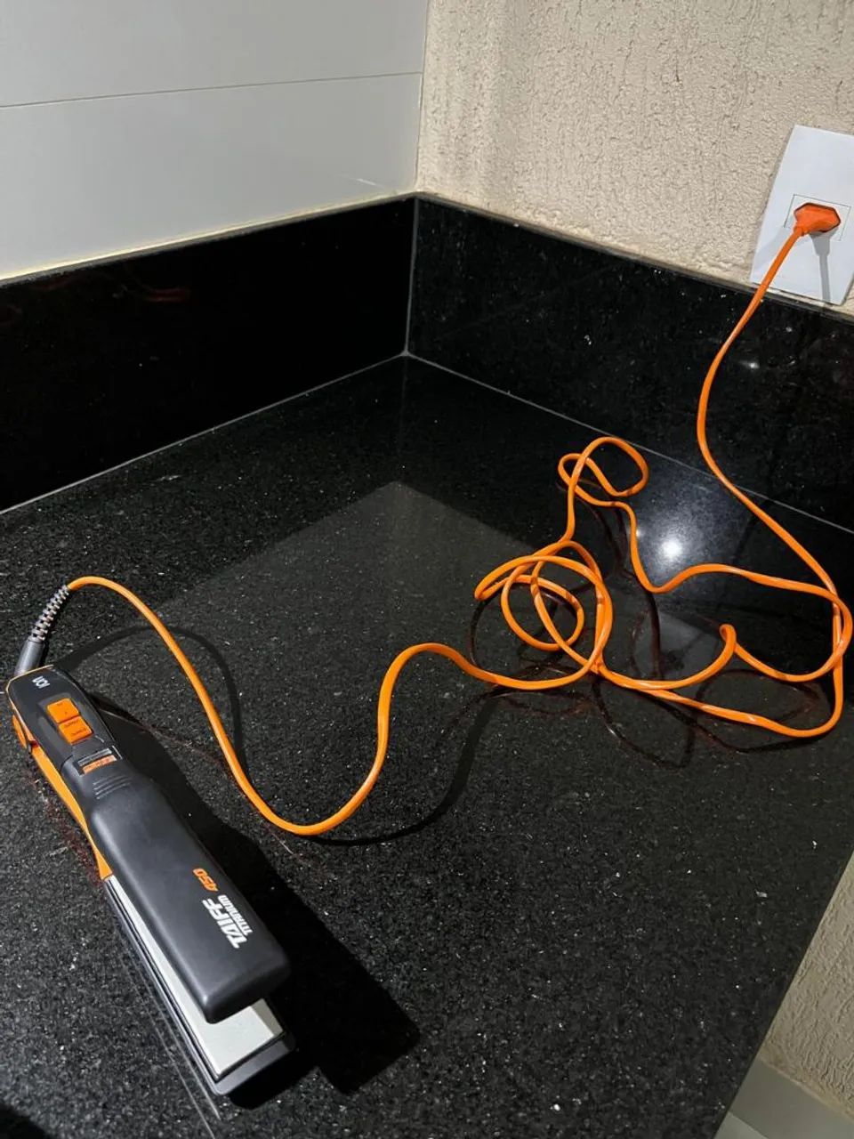 Prancha Taiff Titanium 450 Laranja Bivolt - Foto 3
