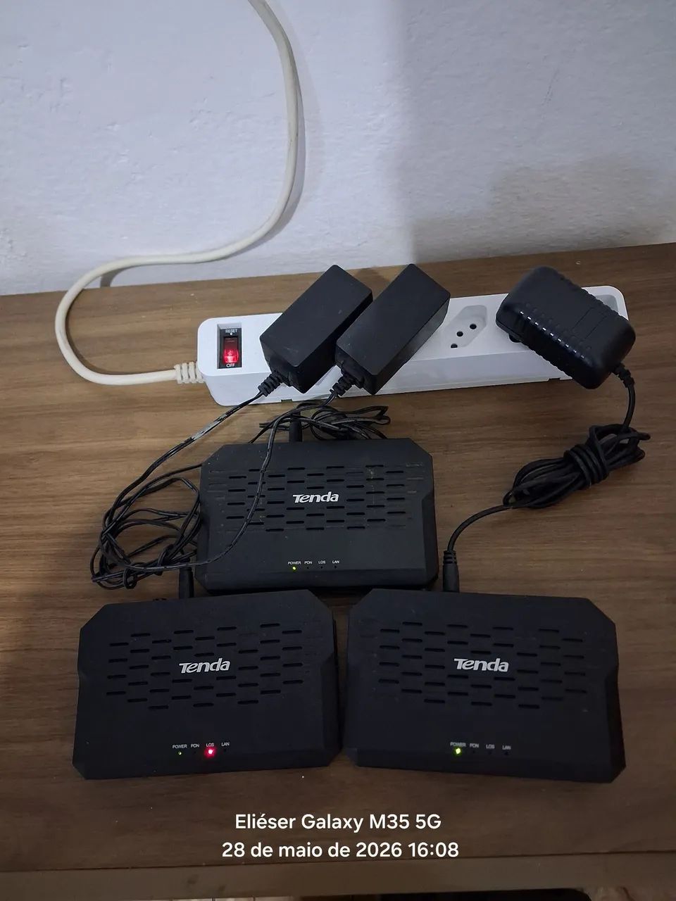 ONU GPON Tenda G103 Funcionando Perfeitamente - Foto 5
