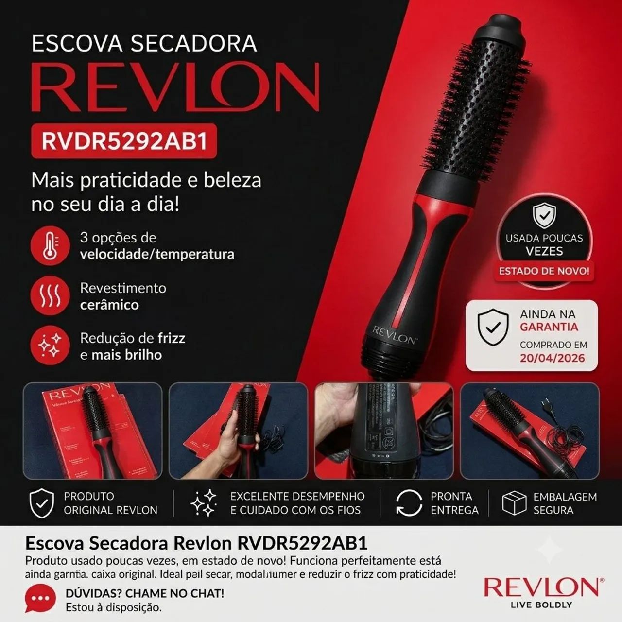 Escova Secadora Revlon