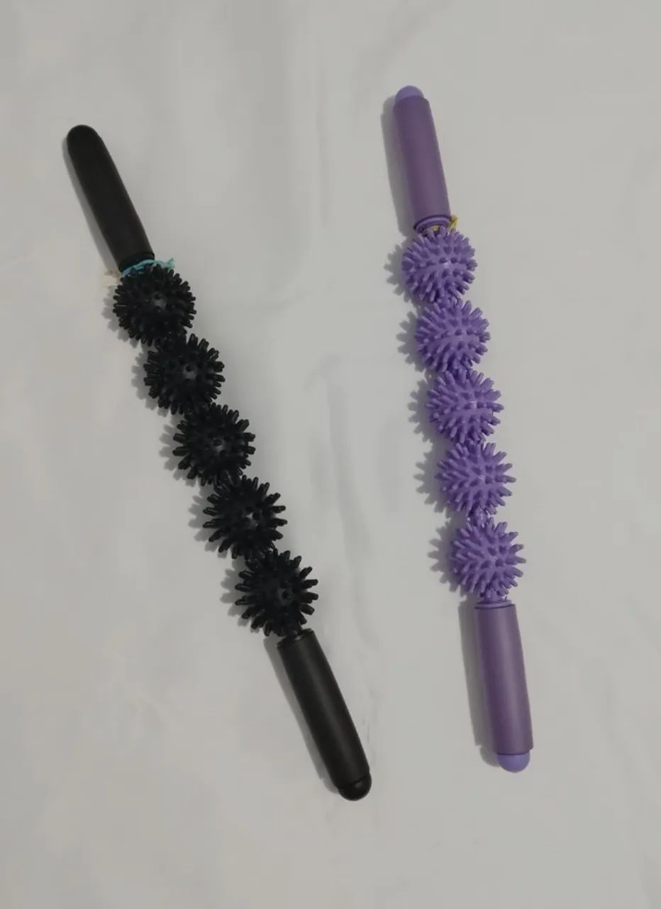 Bastão de Massagem com Bolas Espinhadas Móveis - Foto 5