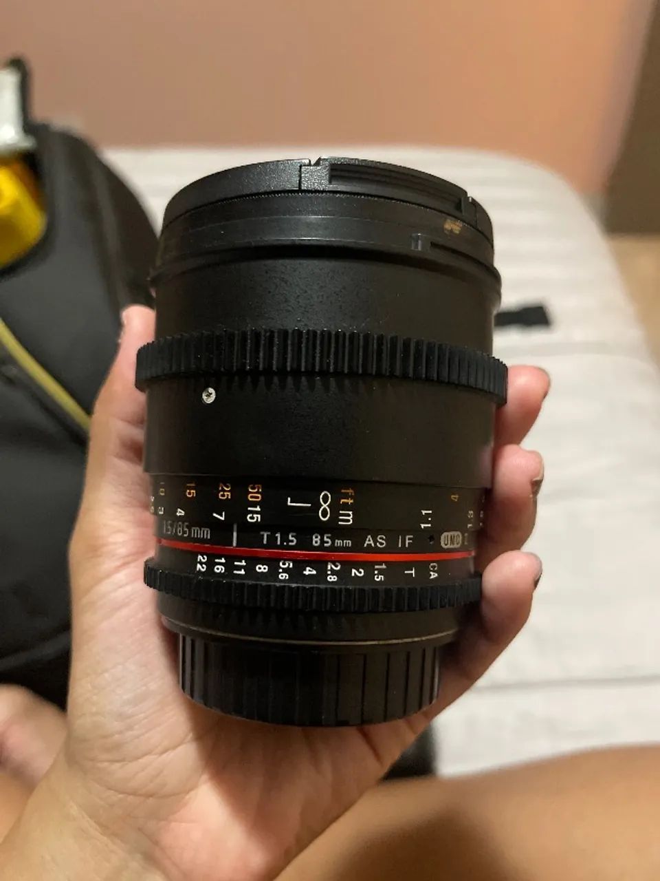 Lente Rokinon Cine 85mm