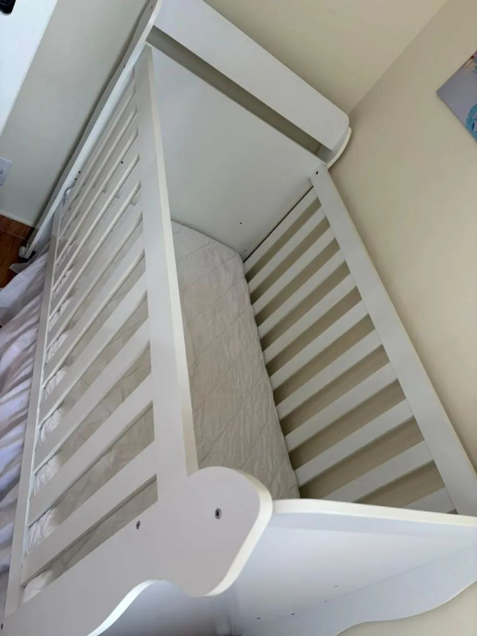Berço/ Minicama Branco