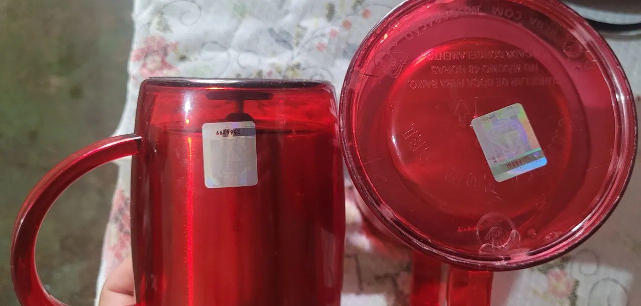 CANECA GEL PEÇA VERMELHA 400ML VIVA MAIS FORTE - São Paulo - Foto 2