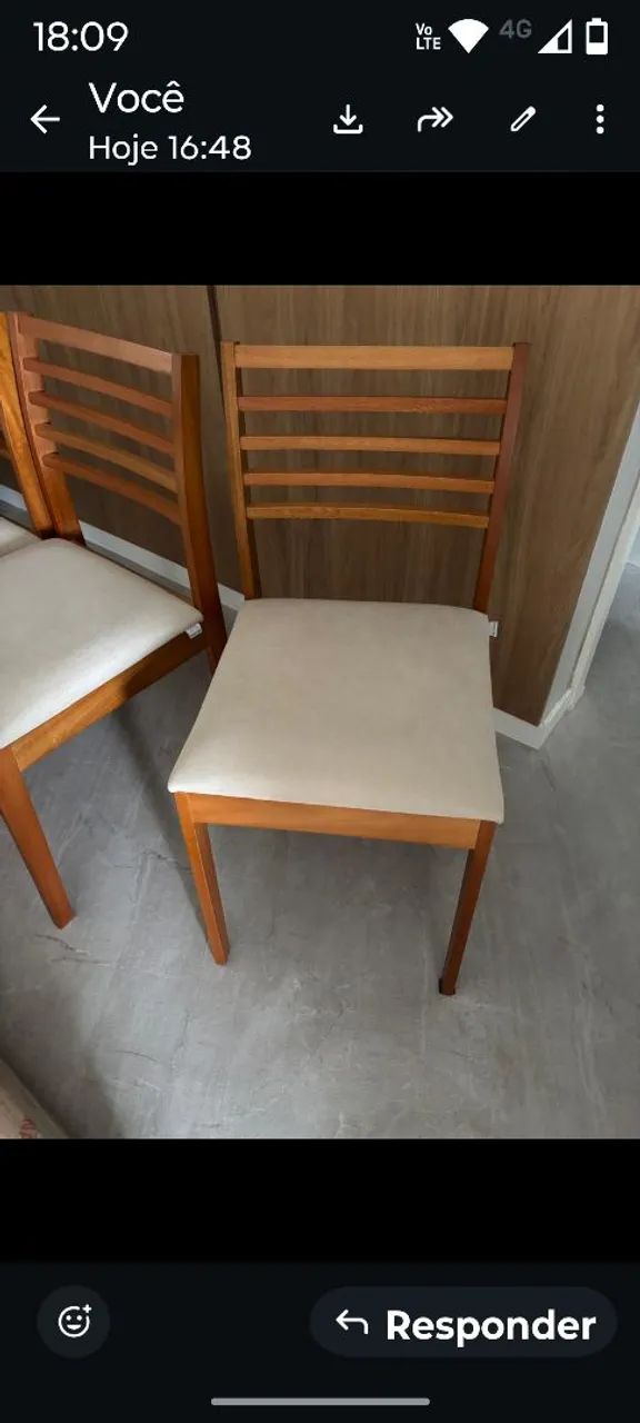 Mesa com 4 cadeiras - Foto 3