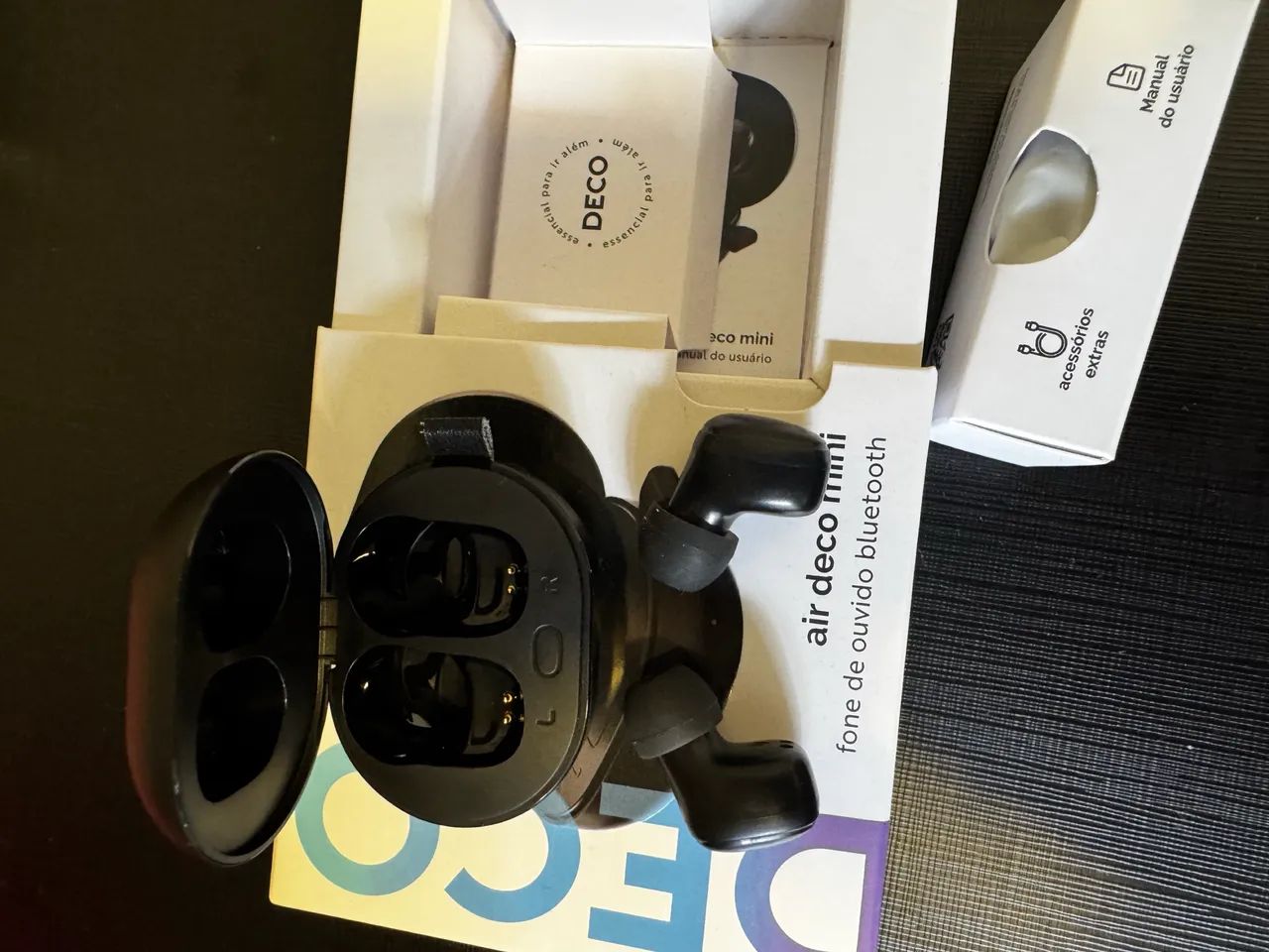 Fone de ouvido bluetooth air deco mini - Foto 3