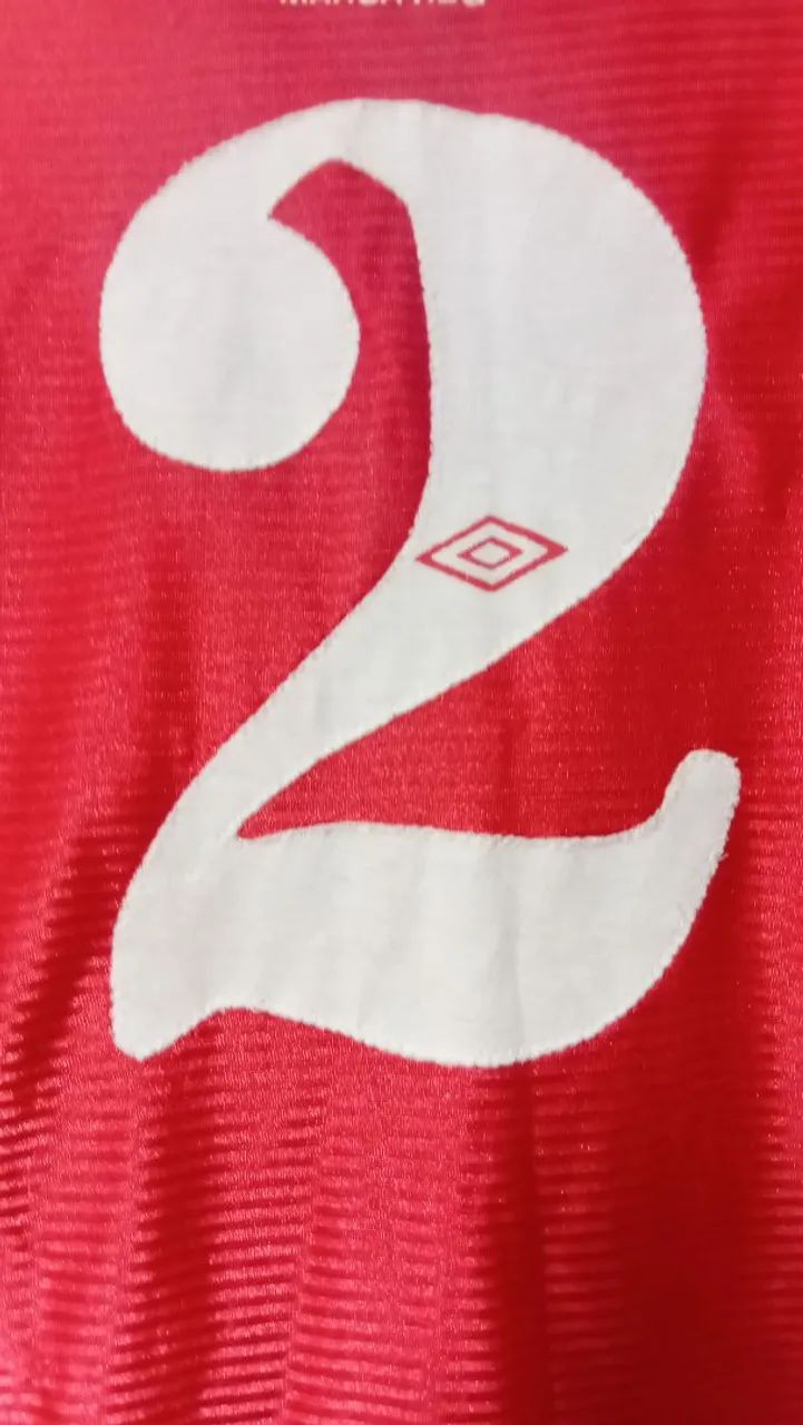 Camisa internacional 1992/93 modelo jogador - Foto 4