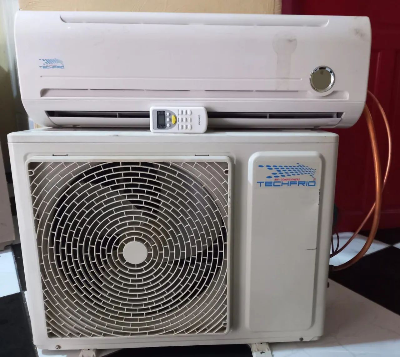 CENTRAL DE AR TECHFRIO 12 MIL BTUS JA INSTALADA 