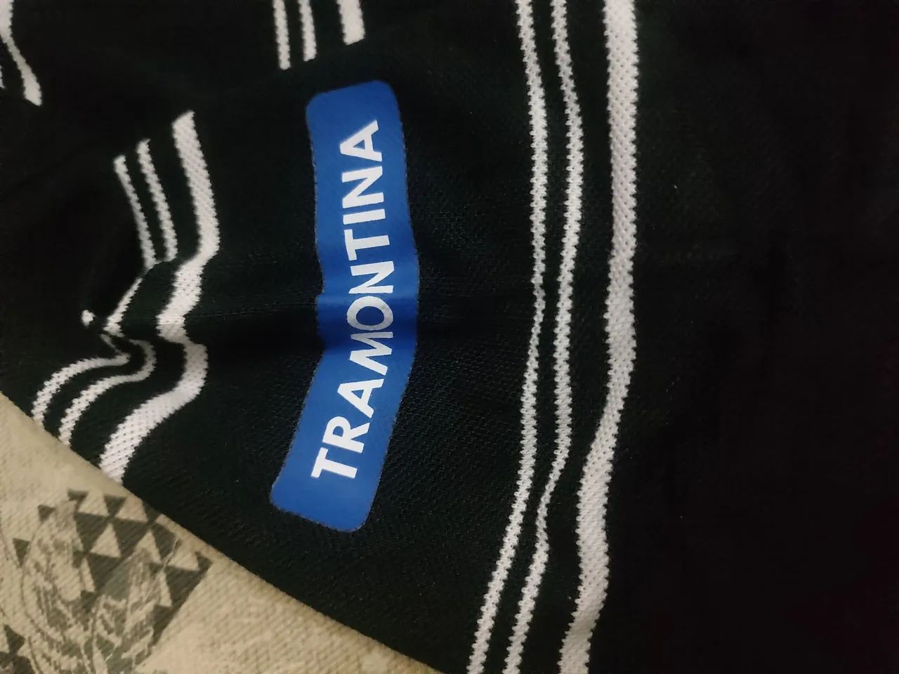 Camisa Polo, cor preta,tamanho XXG, 40 anos do Carlos Barbosa futsal - Foto 4