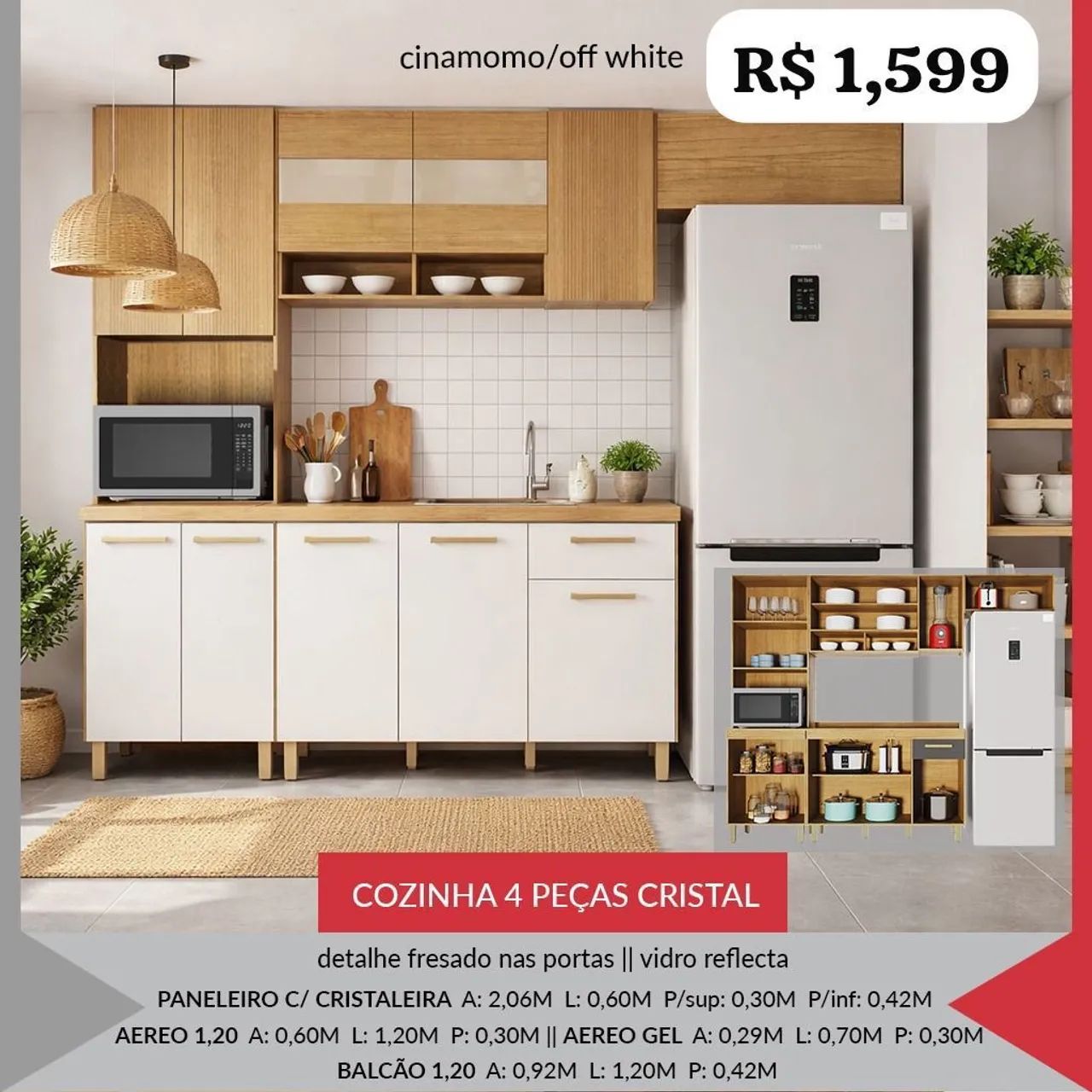 Armário Edina - Foto 2