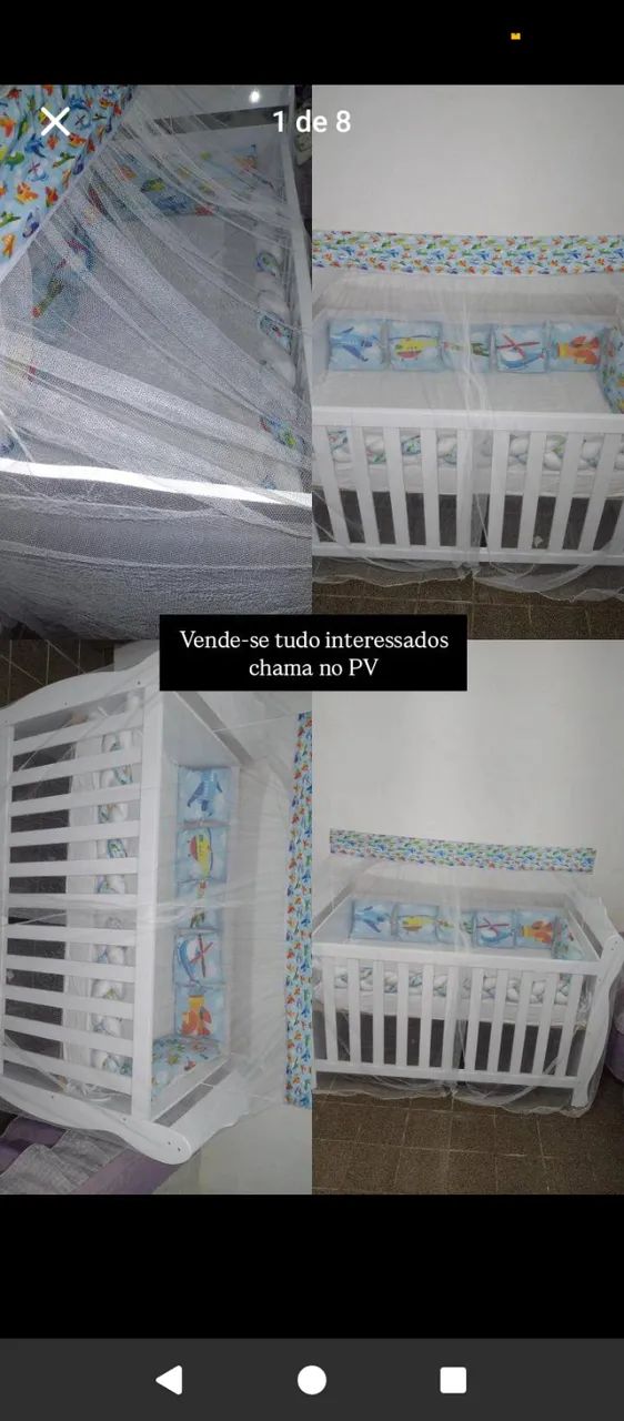 Berço novo q vira cama  - Foto 3