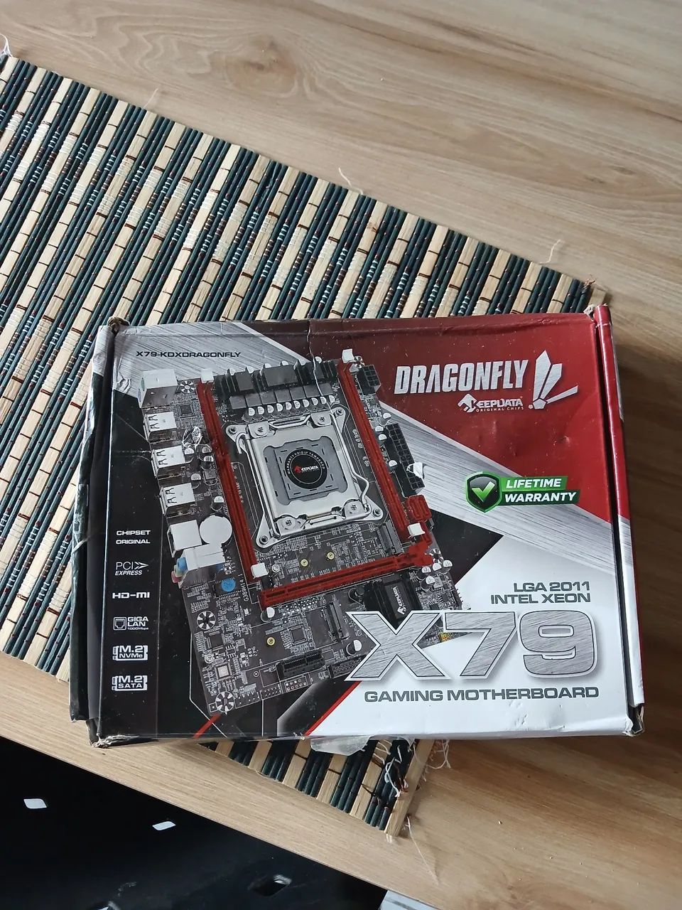 Placa Mãe X79 (Defeito - Leia Descrição)