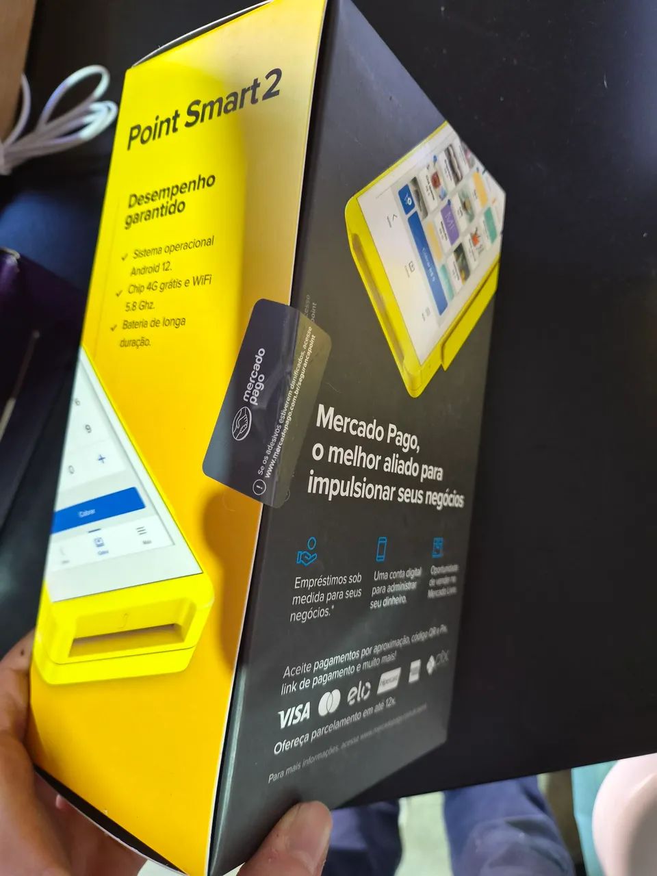 Máquina de venda mercado pago Point Smart 2 - Foto 2