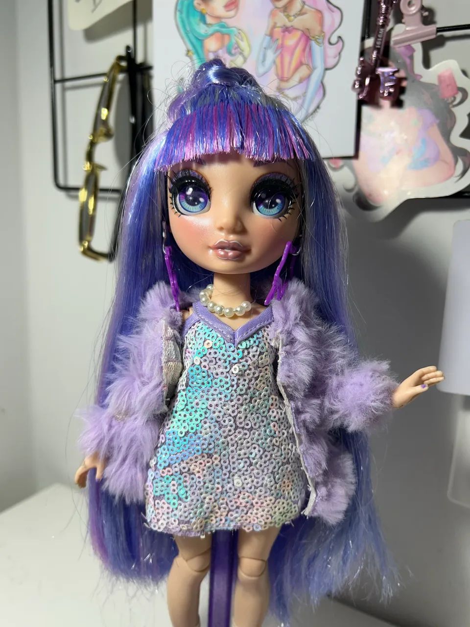 Boneca Rainbow High Violet Willow - Foto 2