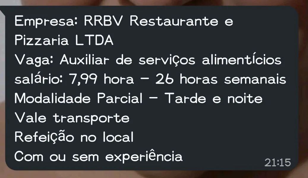 Vaga parcial