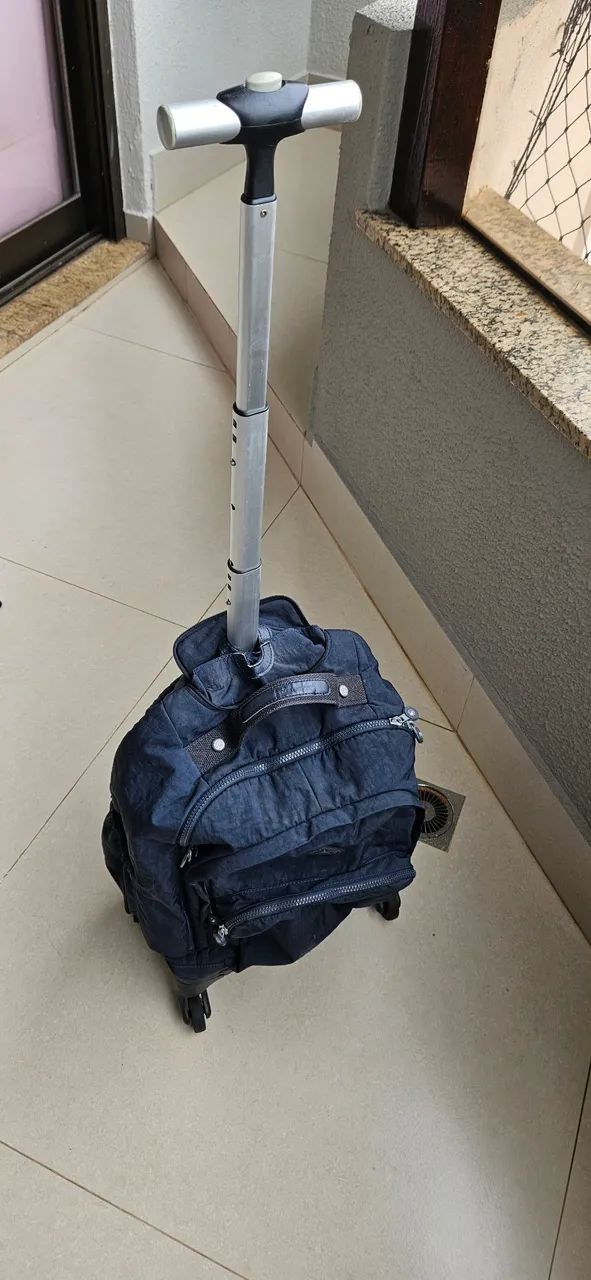 Mochila Kipling azul Marinho - Foto 2