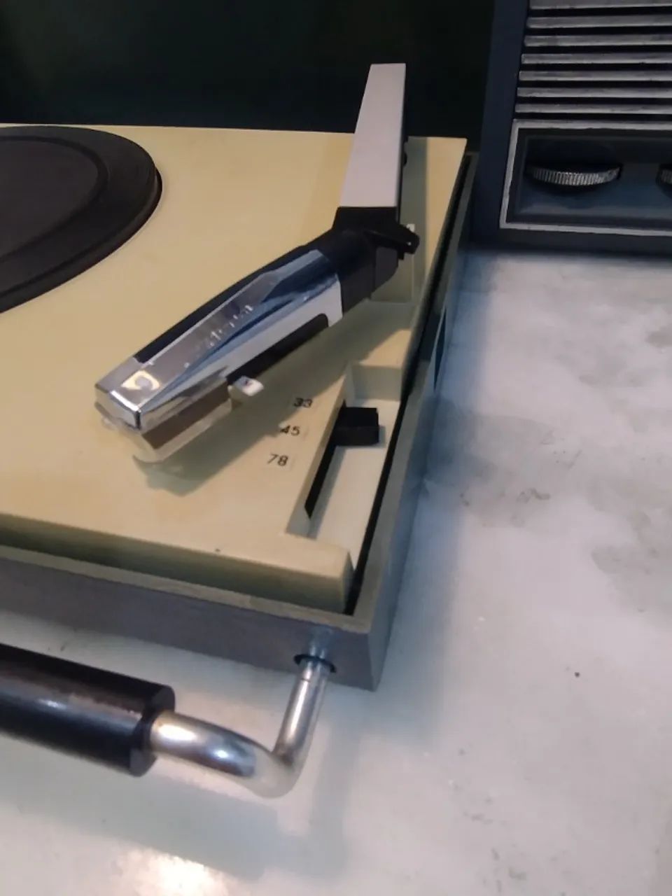 Toca-Discos Philips Vitrola 1968 - Funcionando - Foto 3