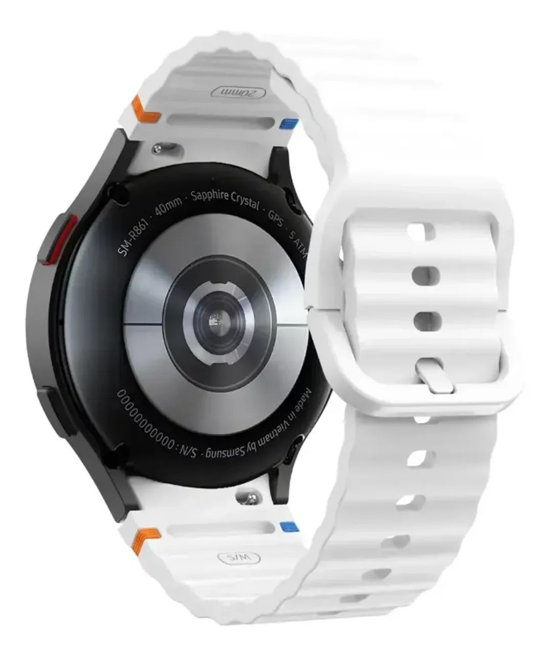 Pulseira De Silicone Para Galaxy Watch 7 40mm 44mm ORIGINAL