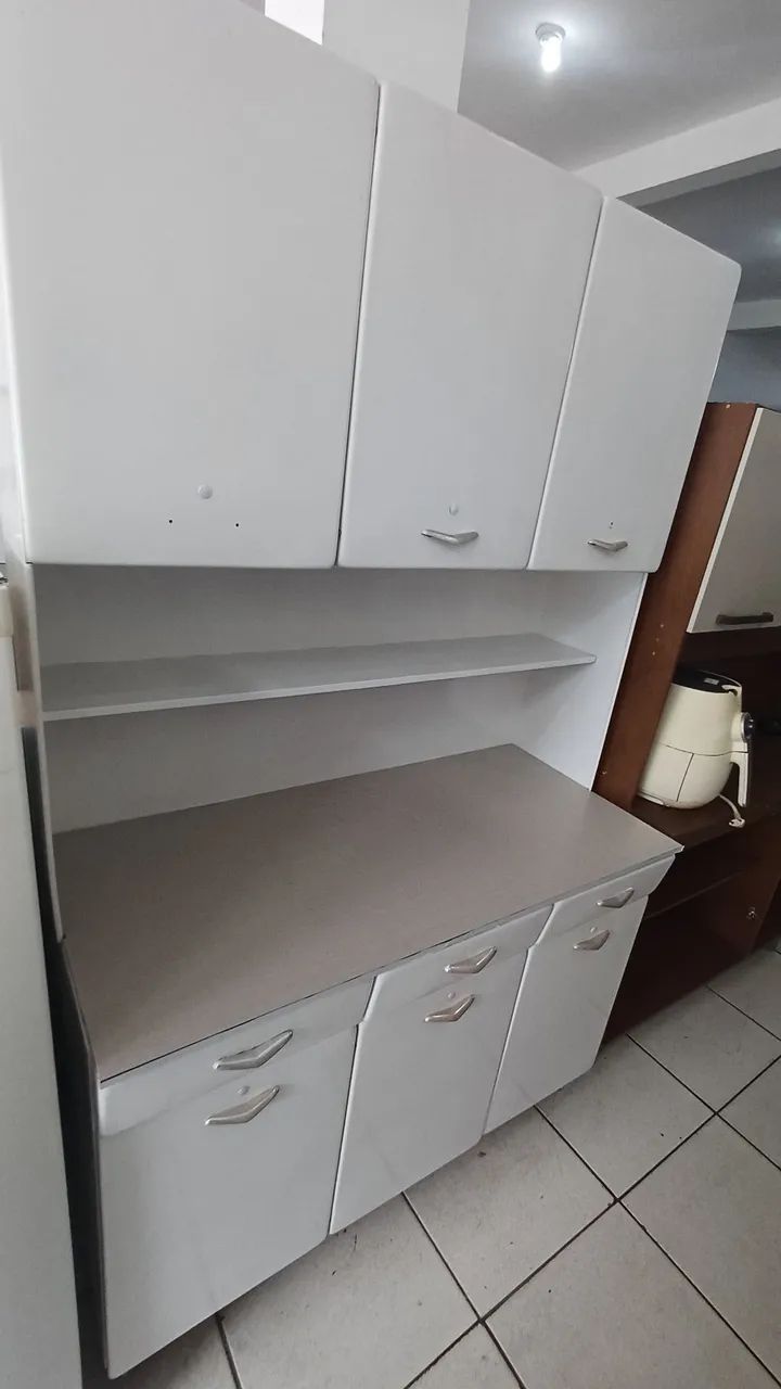 Armário cozinha aço super conservado  - Foto 3