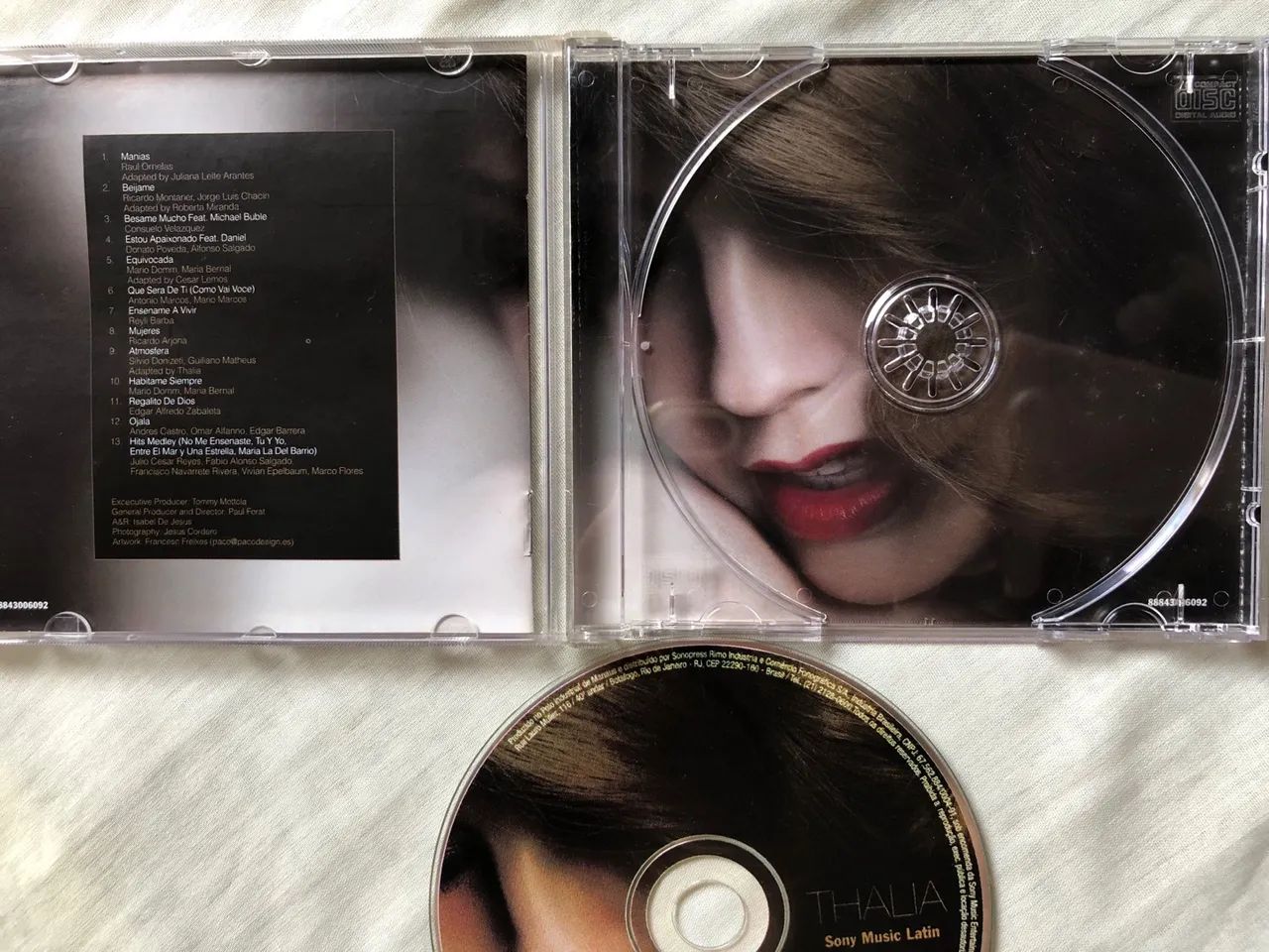 CD Thalia Coletânea Brasil - Foto 5